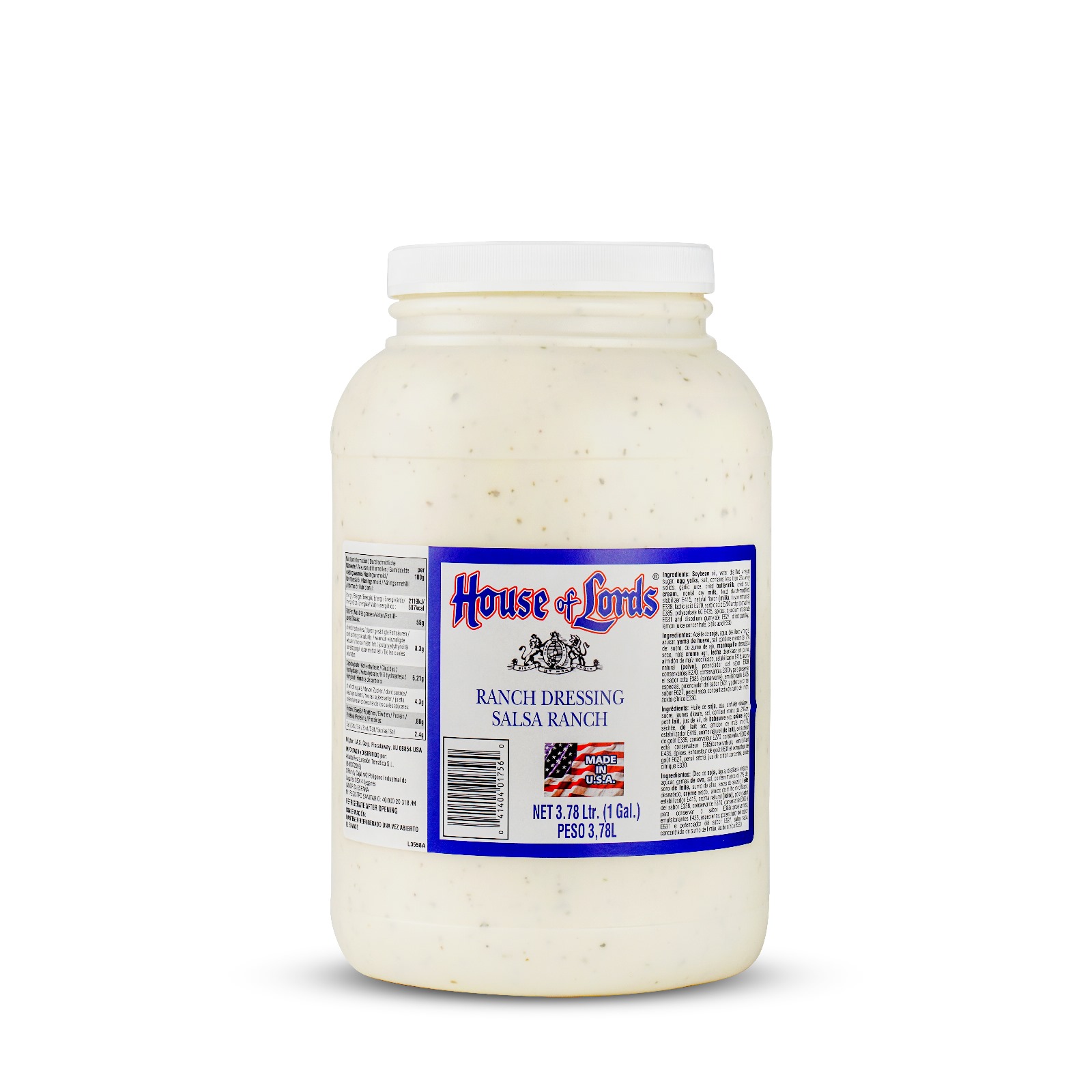 Ranch Dressing House of Lords